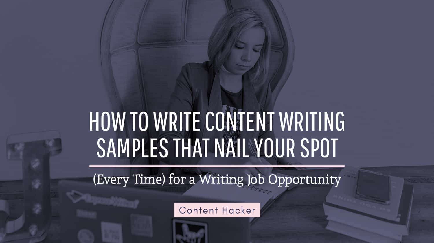 how to write content writing samples