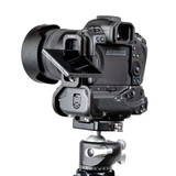 R5MKII Battery Grip angled side view